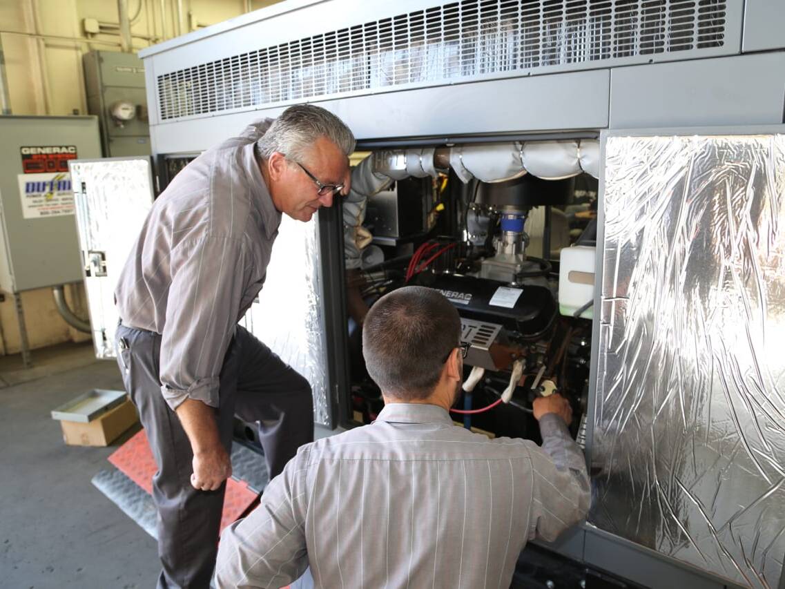 exergy energy building generator maintenance