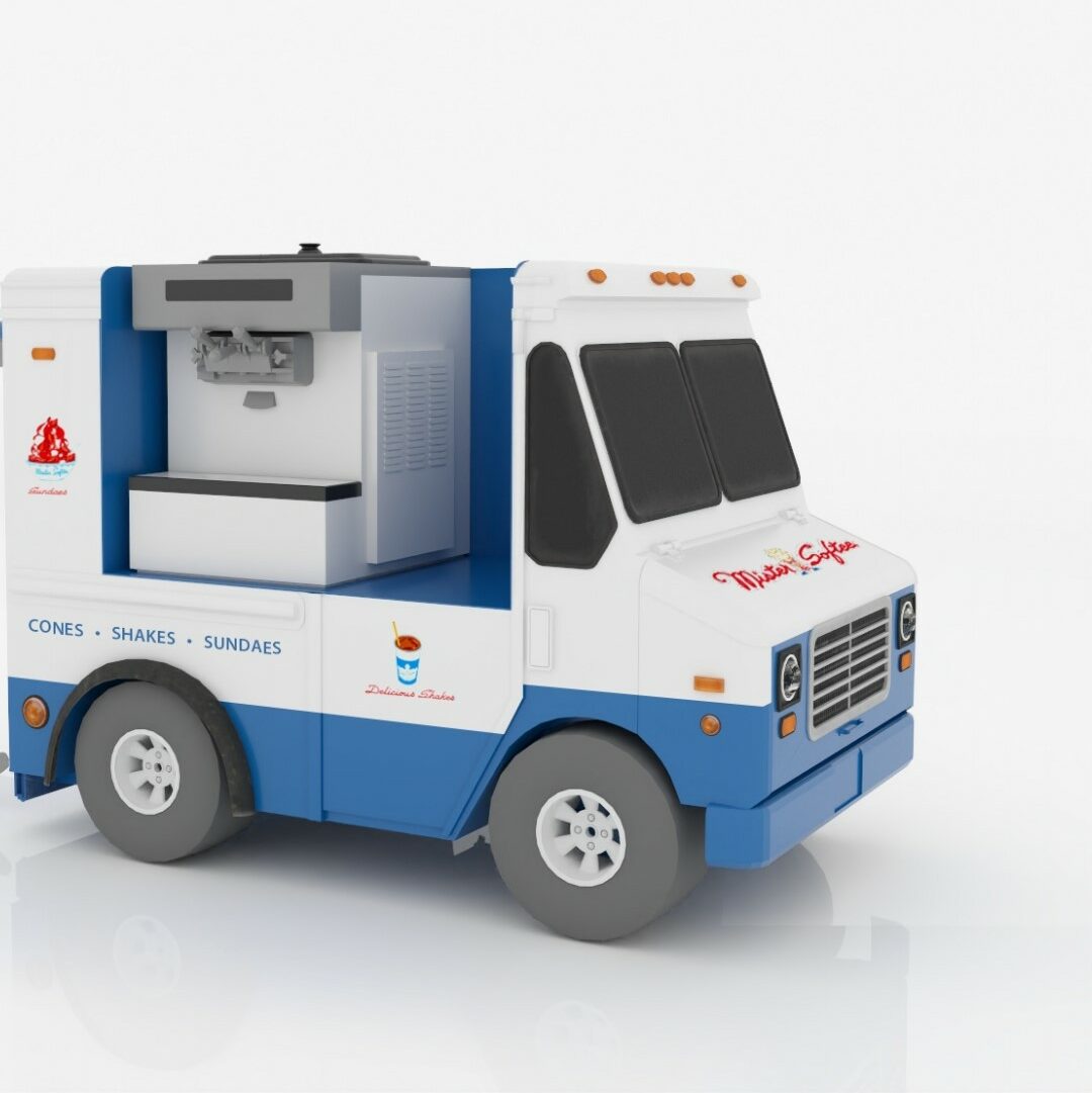 Mister Softee Mobile Ice Cream Cart - Exergy Energy Develops & Installs Eco-Friendly Mobile Soft-Serve Cart